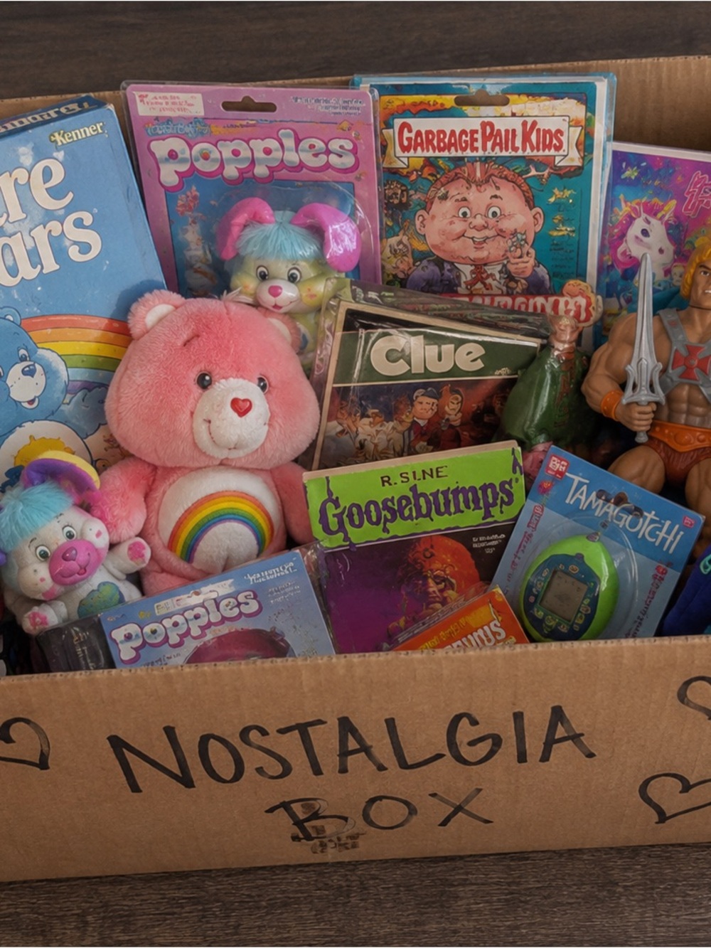 Vintage Nostalgia Mystery Box – 10 Items – Choose 70s, 80s, or 90s Era 🌈